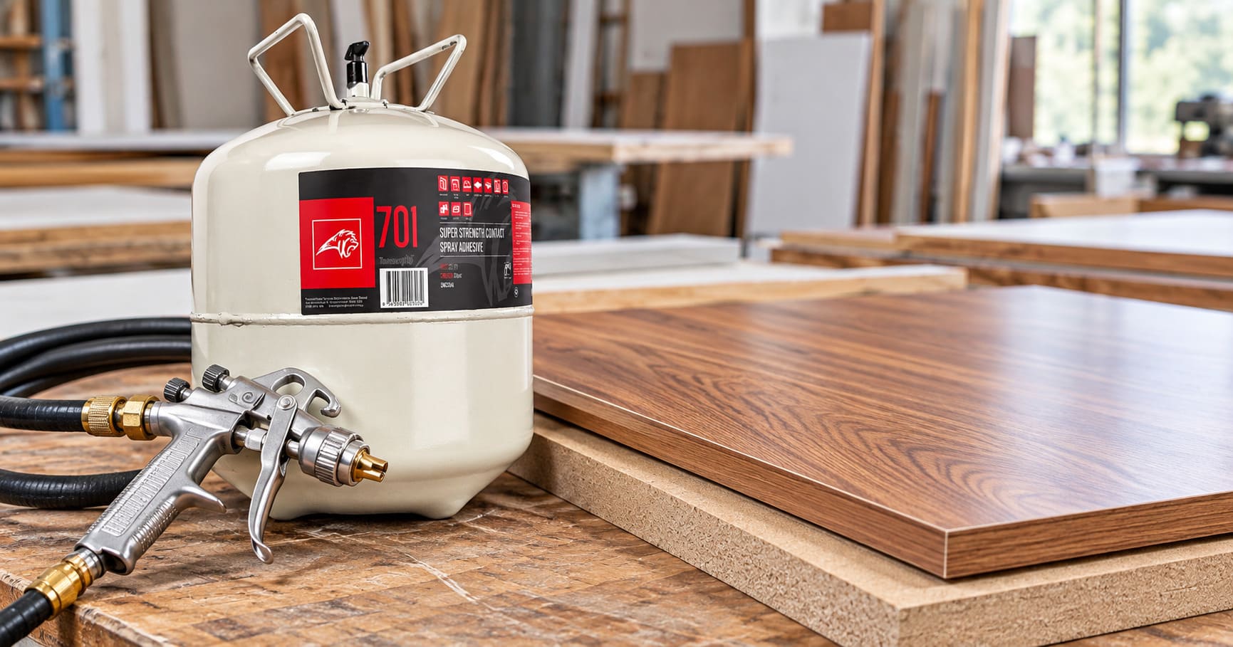 Những thông số cần kiểm tra khi mua keo phun dán laminate